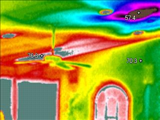 Infrared Inspection of Leaking Duct Work
